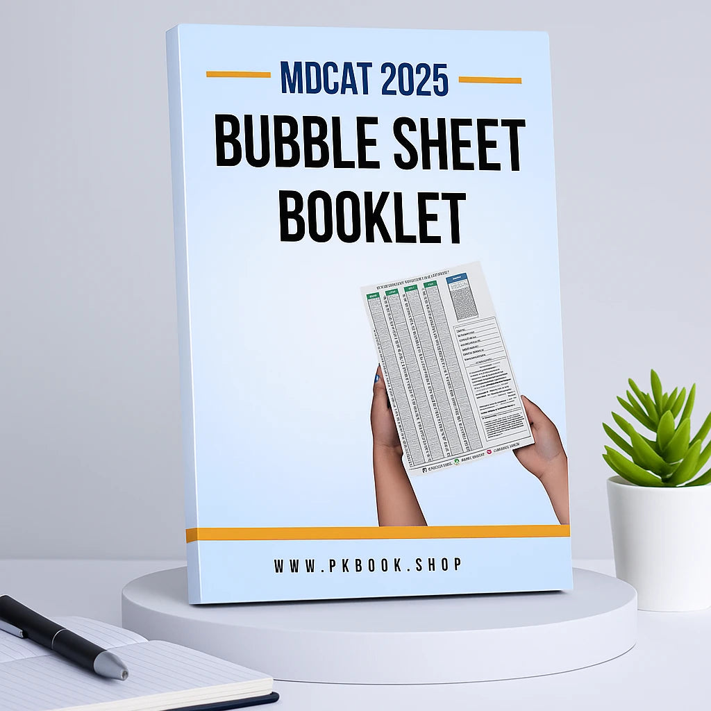 MDCAT 2026 Bubble Sheet Booklet