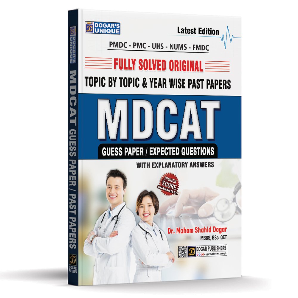 MDCAT Original Past Papers 2008-2025 (Fully Solved)