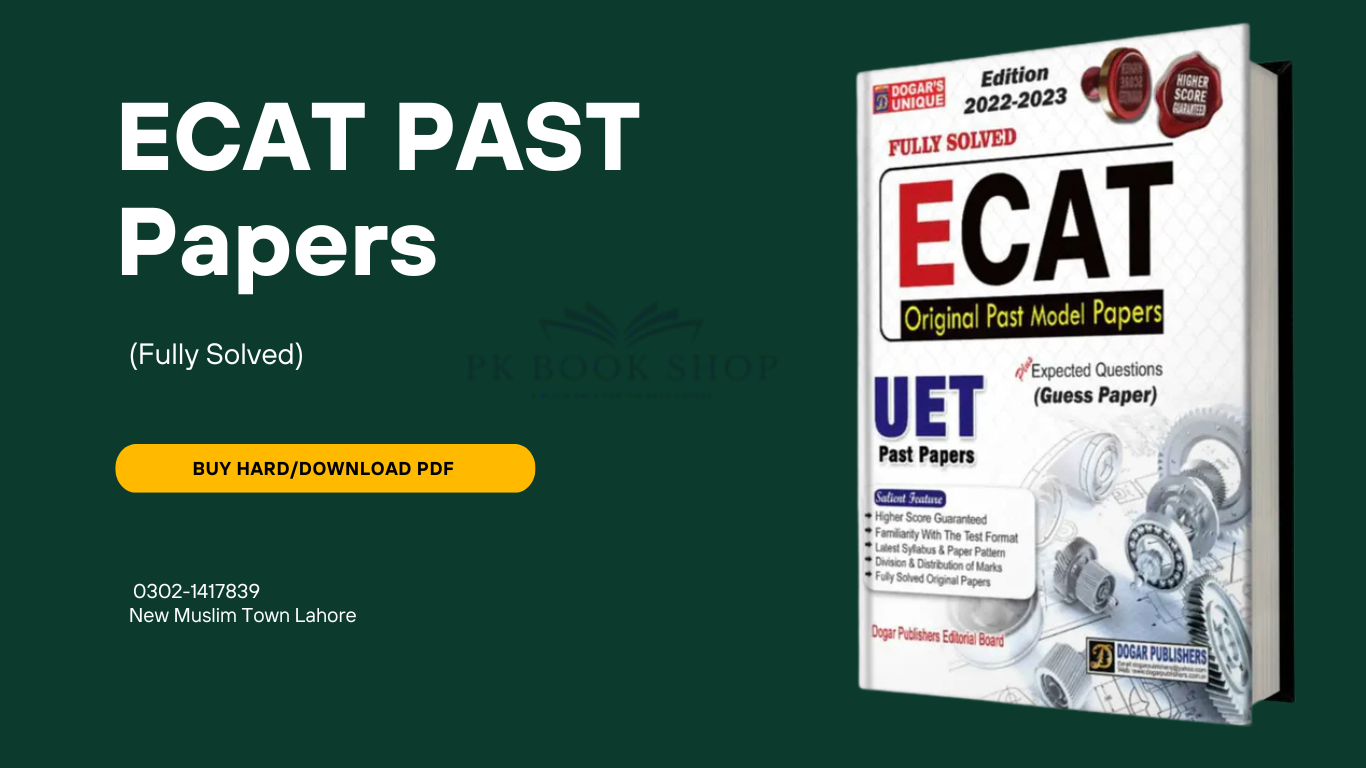 ECAT Past Papers Book PDF free download