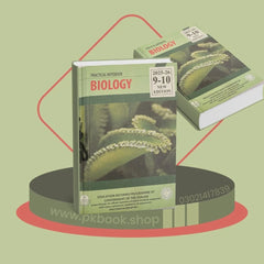 Solved Biology Practical Notebook for Matric Punjab Board