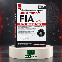 FIA Superintendent MCQs Recruitment Guide by Rai Muhammad Iqbal Kharal