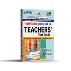 AJK Primary & Junior General Line Teachers’ Test Guide