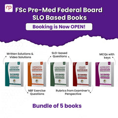 FSc Pre-Med Bundle - SLO based Practice Book Set 2026