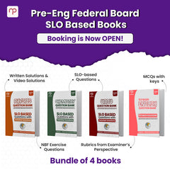 FSc Pre-Eng Bundle SLO based Practice book Set 2026 2025